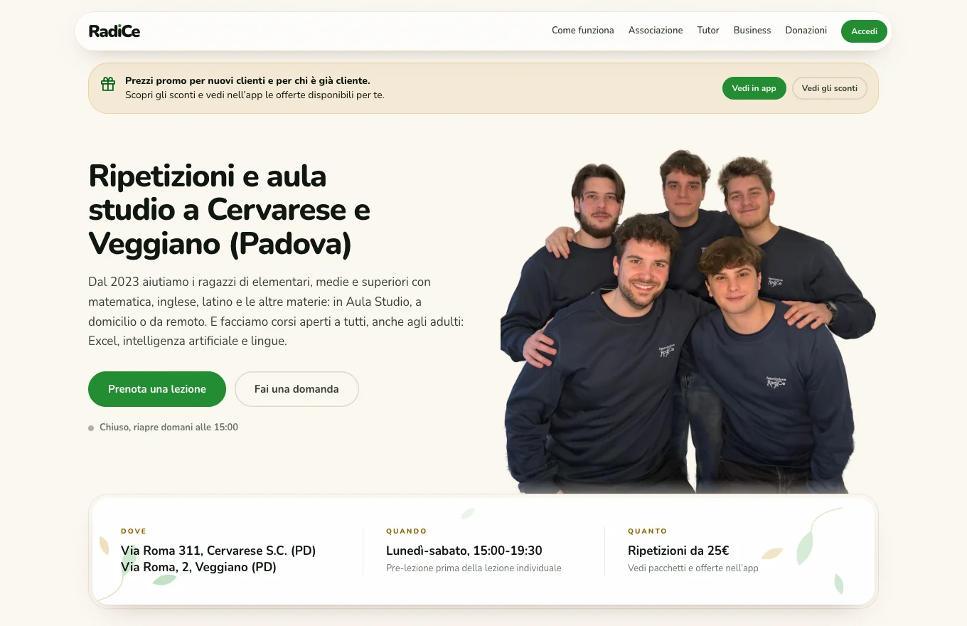 Anteprima pubblica di RadiCe